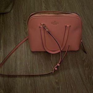 Pink crossbody Kate Spade purse